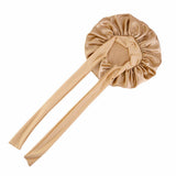 ELASTIC RIBBON SILK BOW NIGHTCAP_CWAH1475