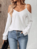 Strapless Simple Elegant Style T-Shirt