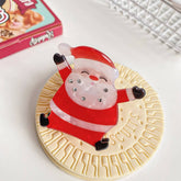 SANTA CLAUS CARTOON CUTE PENGUIN HAIRPIN_CWAHA1599