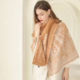 LARGE PASHMINA SHAWLS WRAPS CASHMERE FEEL SCARFS_CWASC0259
