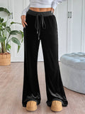 Spicy Girl Velvet Slightly Sagging Long Pants