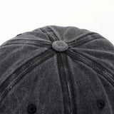 Washed Letter Embroidery Baseball Cap Sun Hat Cwah1132