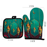 Kitchen Heat Resistant Thick Anti-Scalding Gloves_Cwmm1457