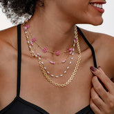 COLORFUL AND BRIGHT PERSONALITY NECKLACE_CWMM3645