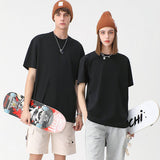 230G HEAVYWEIGHT COMBED COTTON T SHIRT BLANK OVERSIZED