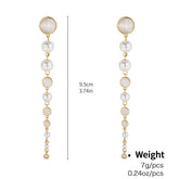 SMALL FRESH BOW PEARL INLAID ZIRCONIUM EARRINGS_CWAJE2851