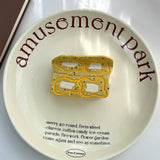 SWEET FRUIT CLAW CLIP CARROT APPLE PEAR HAIRPIN_CWAHA5909