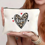 RAINBOW LOVE DOUBLE SIDED PRINTED COSMETIC BAG_CWAB1781