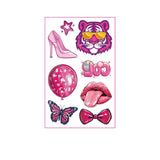 CUTE PINK WESTERN TATTOOS BACHELORETTE PARTY_CWMM8384