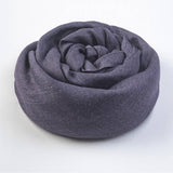 SOLID COTTON LINEN SCARF FOR WOMEN SUMMER SUN PROT_CWASC1451