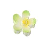 Plumeria Claw Clip Tropical Flower Hair Accessory_Cwmm4992