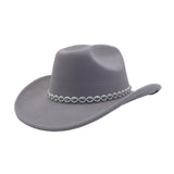MEN WOMEN WOOL COWBOY FEDORA HAT NEW WINTER_CWAH04473