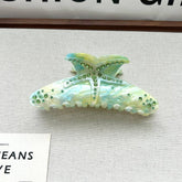 RHINESTONE STARFISH HAIR CLAW SWEET ACETATE CLIP_CWAHA6018