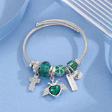 Trendy Silver Stainless Steel Adjustable Bracelet_Cwmm8591