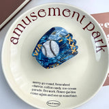 CREATIVE BASEBALL ACETATE CLAW CLIP CUTE FUN_CWAHA5832