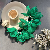 HANDMADE WOVEN NET EARRINGS BOLD ARTISTIC DESIGN_CWMM6269