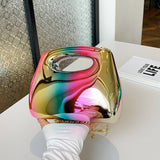 BRIGHT AND MINIMALIST CLUTCH BAG SHOULDER BAG_CWAB3240