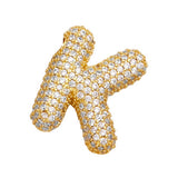 COPPER ZIRCONIA PENDANT NECKLACE HIP HOP_CWMM5862