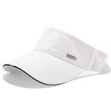 SPORT METAL LOGO VISOR HAT OUTDOOR SUNSHADE CAP_CWAH3297