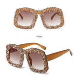 PERSONALIZED CANDY COLOR LARGE FRAME SUNGLASSES_CWASG0855