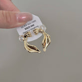 TEXTURE RIBBONS EARRINGS STUDS AND EARRINGS_CWAJE2023