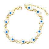 FASHION BOHEMIAN COLORFUL OIL DROPPING BRACELET_CWAJE0890