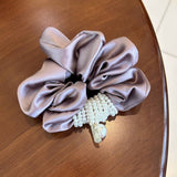 HOOP BEADED RETRO LARGE INTESTINE HAIR SCRUNCHIES_CWAHA2811