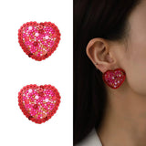 NEW LOVE PEACH STACKING NECKLACE SET FOR WOMEN_CWAJE2919