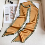 Wide Bevel Scarf With Printed Pattern Head Scarf_Cwasc1528