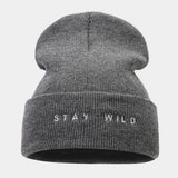FASHION LETTER EMBROIDERY SIMPLE KNITTED HAT_CWAH2087