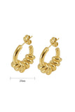 18K Gold Plated Stainless Steel Earrings_Cwaje0389