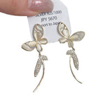 Unique Butterfly Tassel Long Earrings