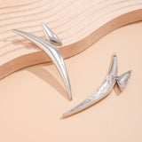 SIMPLE DESIGN POINTED EARRINGS_CWAJE1150