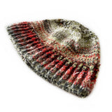 2 6 YEARS OLD KNITTED HAT MIXED COLOR BUCKET HAT_CWAH2048