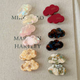 Acetate Cloud Hair Clip Simple Duckbill Design_Cwaha08003
