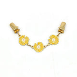 HOT SALE CREATIVE ALLOY DAISY SHAWL CLIP_CWMM2204