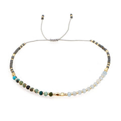 HAND WOVEN FASHIONABLE RICE BEADS BRACELET_CWAB4619