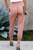 Solid Color High-Waisted Niners Split Slacks