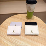 Trendy Printed Mini Trifold Wallet For Students_Cwab06229