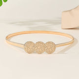 Cwabe0967_Fashion Elastic Waist Chain Waist Belt