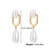 FASHIONABLE PEARL IRREGULAR NECKLACE JEWELRY SET_CWAJE2839