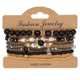 Cwaje05683_Boho Handmade Beaded Bracelet Set 6Pcs Women