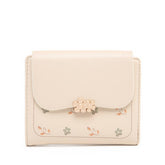 FLORAL TRI FOLD COIN PURSE_CWAB2336