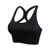 SEAMLESS LARGE SIZE HOLLOW BACK SPORTS BRA_CWMU0300