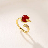FASHIONABLE SIMPLE AND VERSATILE ADJUSTABLE RING_CWAJE1992