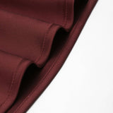 LACE WAIST SATIN SKIRT ELASTIC HIP LONG SKIRT_CWBSS0406