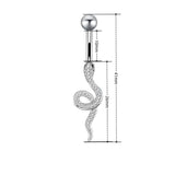 ANIMAL SHAPE FULL CZ NAVEL RING NEW FASHION_CWMM9372