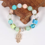 Womens Tassel Handmade Beaded Bracelet