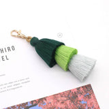 HANDMADE COTTON ROPE TASSEL KEYCHAIN_CWMM1558