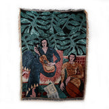 MULTIFUNCTIONAL BLANKET WITH OIL PAINTING PATTERN_CWMM0325